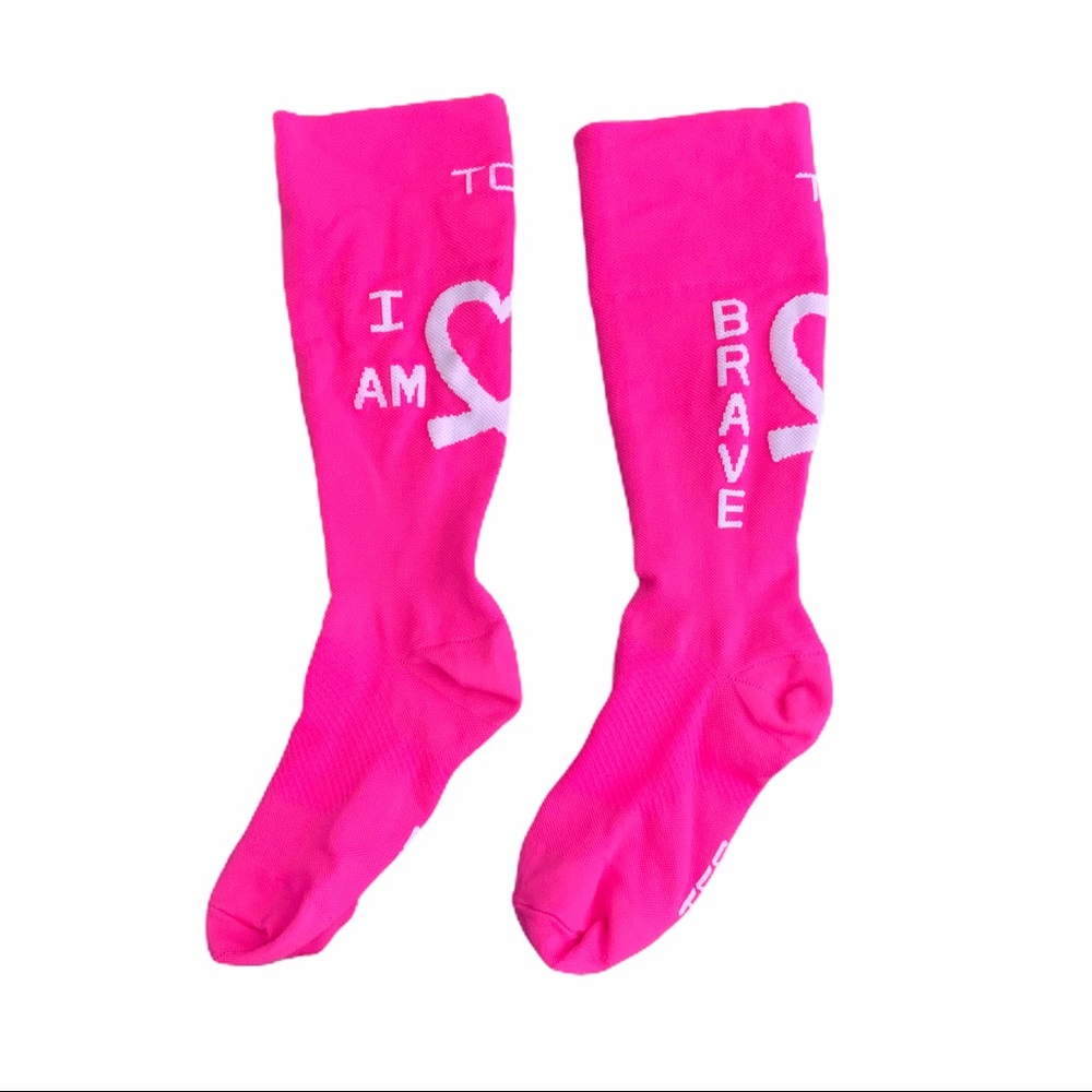 TCS Compression Socks Pink Ribbon